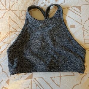 Beyond Yoga Charcoal Sports Bra
